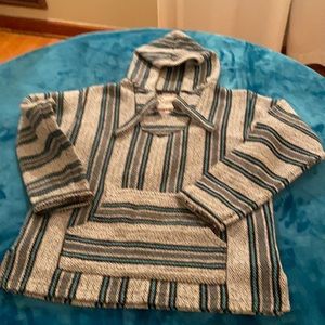 Hooded heavy Mexican style shirt